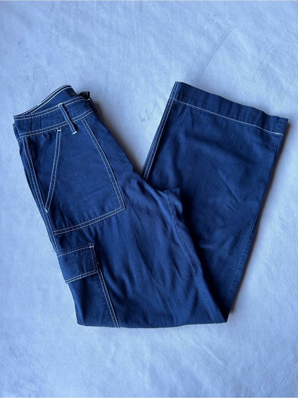 Forever 21 ~ Wide Leg Cargo Pants ~ Women’s Size Small